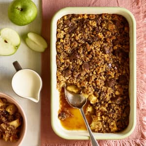 Chocolate Apple Betty Recipe 