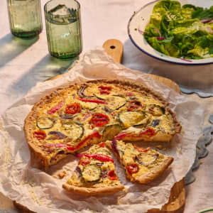Summer Vegetable Tart 