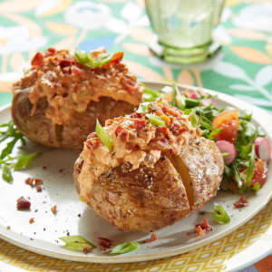 The Dairy Diary's Tasty Cheese and Bacon Potatoes