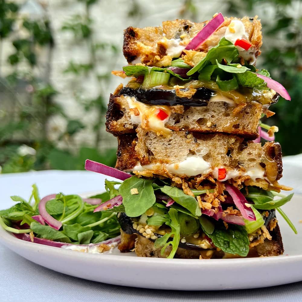 Asian Inspired Miso Crispy Aubergine Recipe | Milk & More
