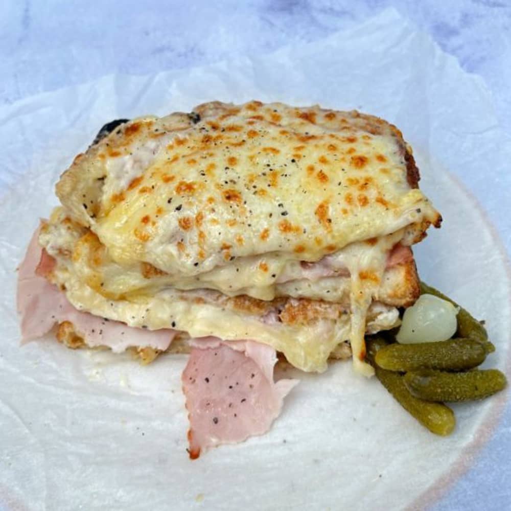 Classic French Croque Monsieur Sandwich Recipe | Milk & More