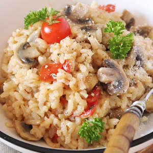 Cherry Tomato Risotto 