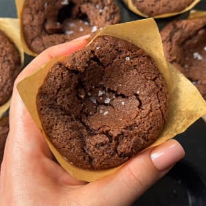 Gut-Friendly Kefir Brownie Muffins