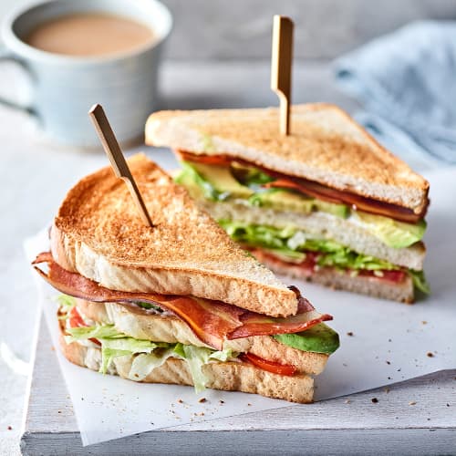 Vegan Breakfast Club Sandwich 