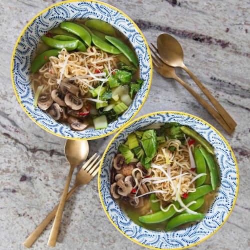 Anna Stanford's Seasonal Vegetable and Noodle Ramen 