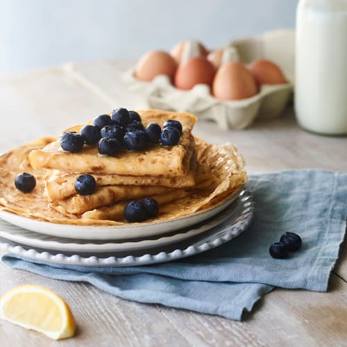 Easy Lemon and Blueberry Pancakes Recipe 