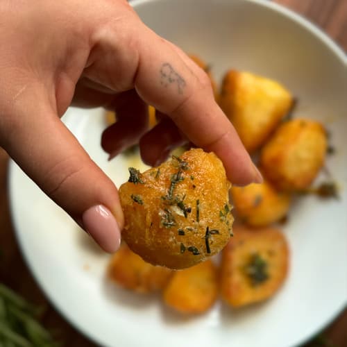 Herb Butter Roast Potatoes