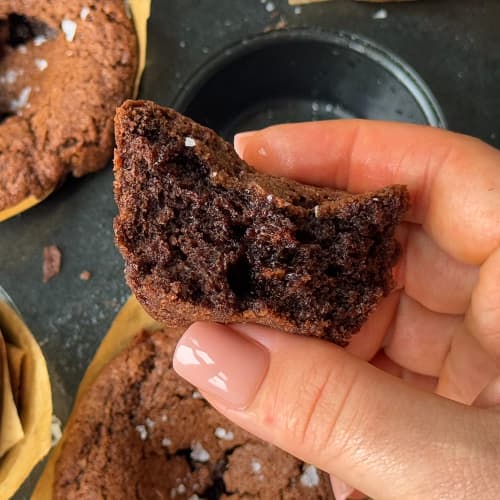 Gut-Friendly Kefir Brownie Muffins