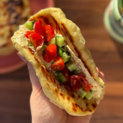 Homemade Yoghurt Flatbread