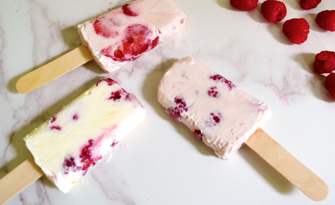 how to make froyo pops