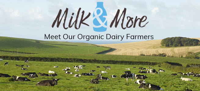  organic Milk & More dairy farmer