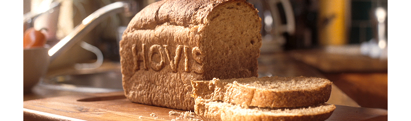 Hovis bread sliced