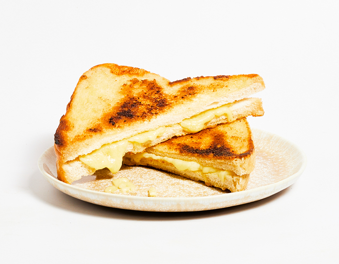 Cathedral City cheddar cheese toastie