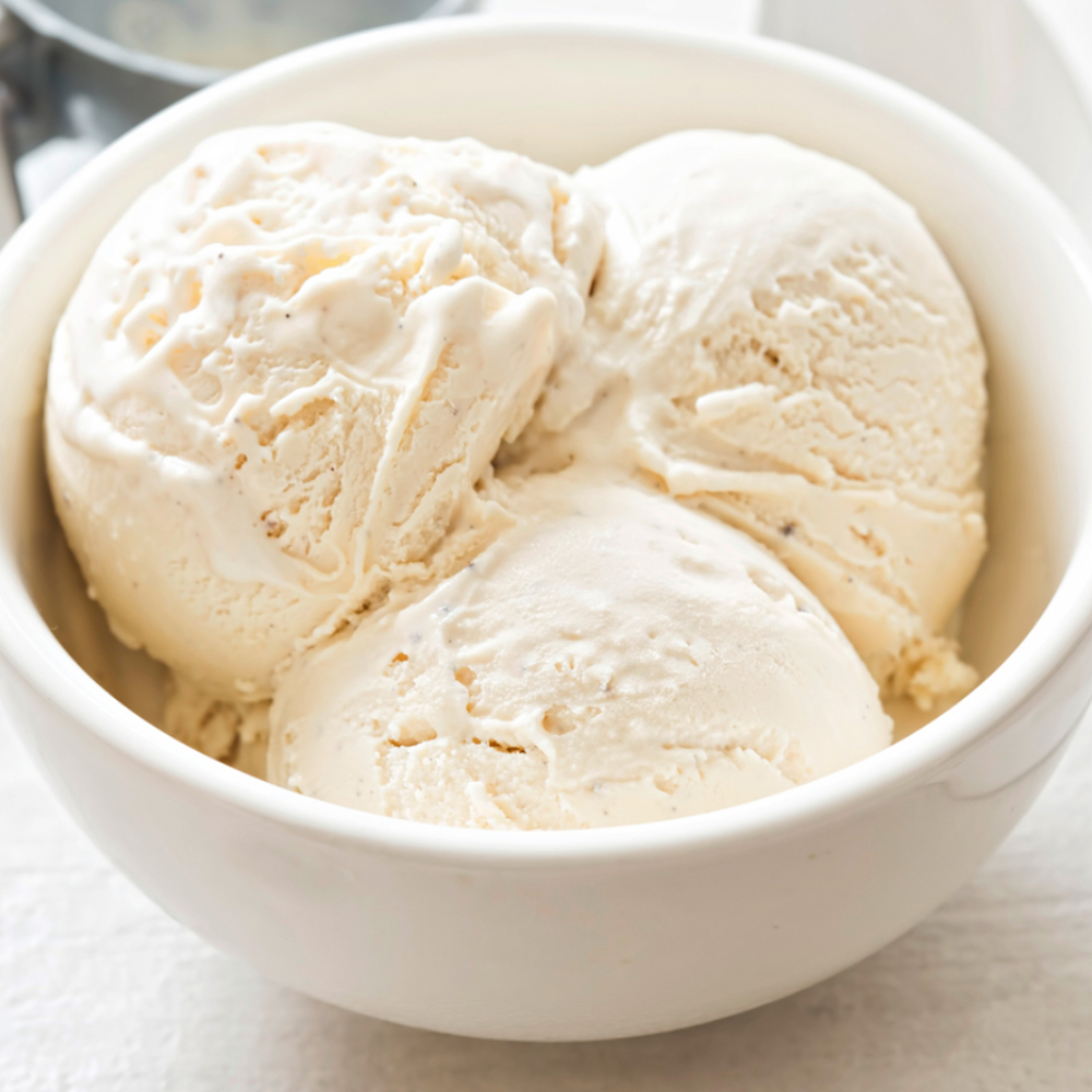 homemade ice cream