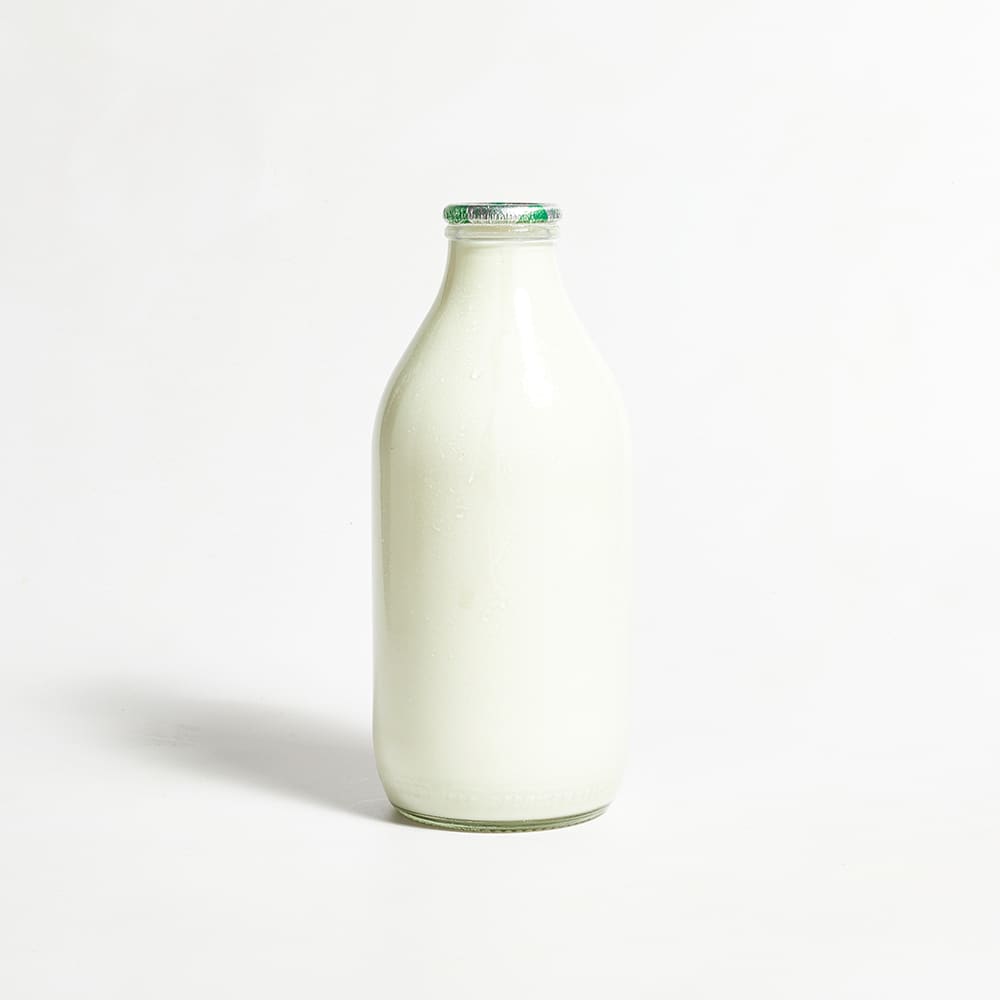 Milk & More Organic Whole Milk in Glass, 568ml, 1pt