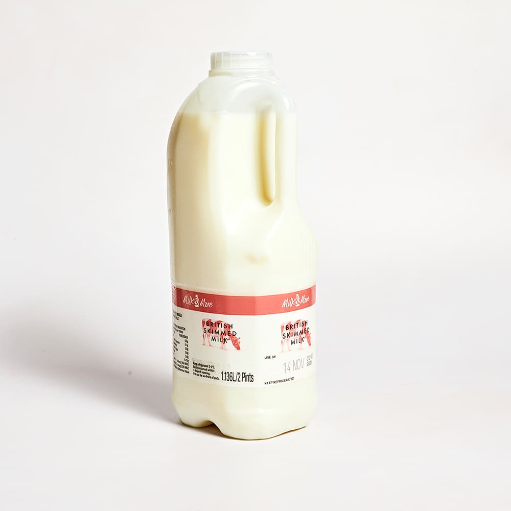 Milk & More Skimmed Milk, 2pt