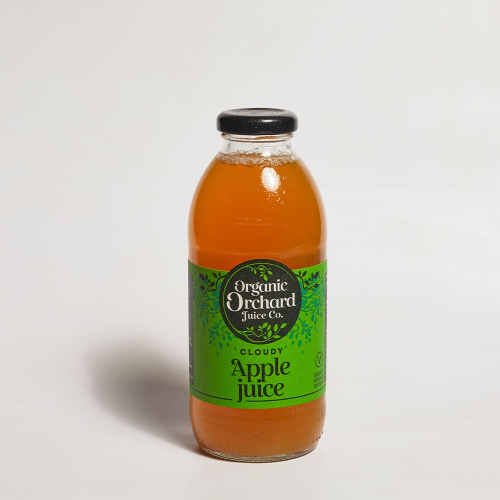 Organic Orchard Juice Co. Apple Juice in Glass, 500ml