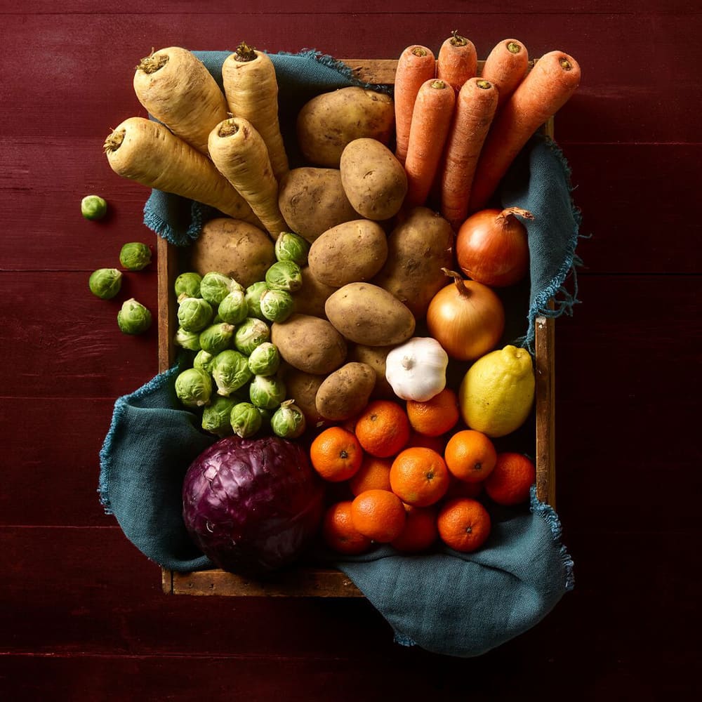 Christmas Organic Fruit and Veg Box