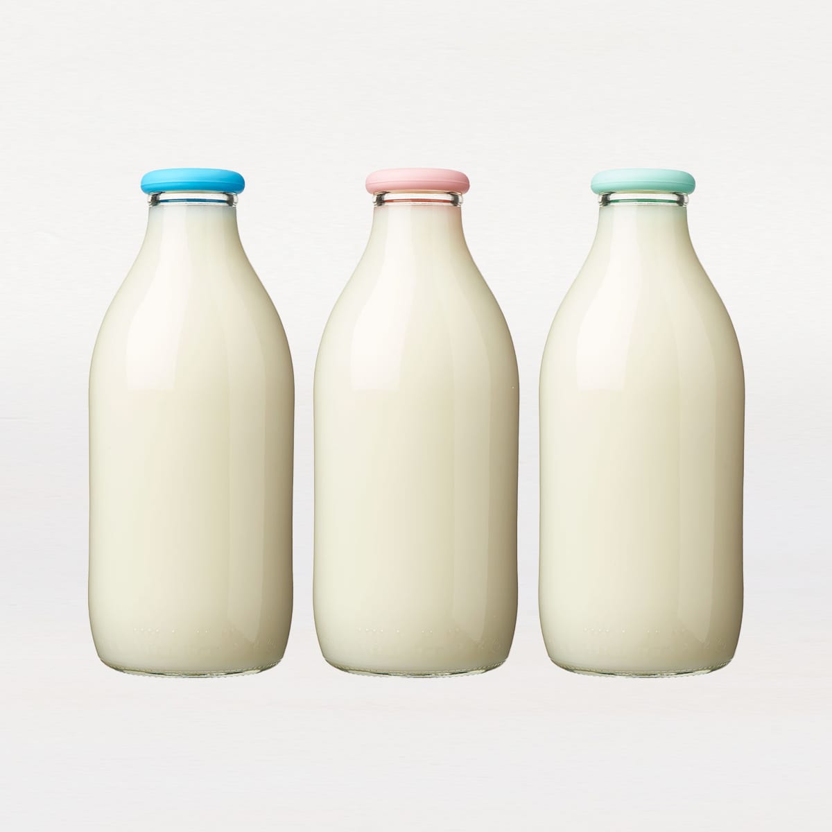 Milk Topz/ Moopops Reusable Bottle Tops, 3 Pack