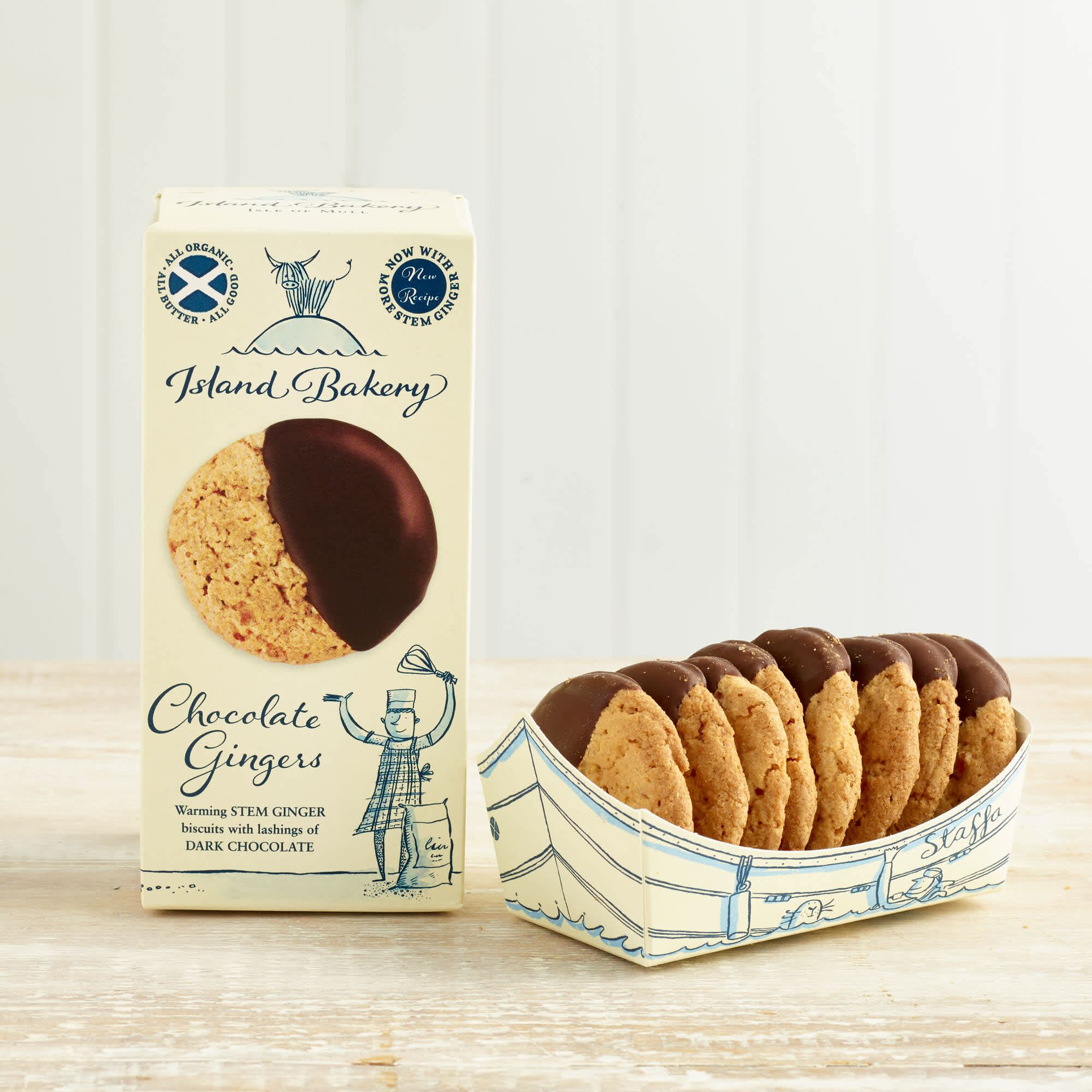 Island Bakery Chocolate Gingers, 133g