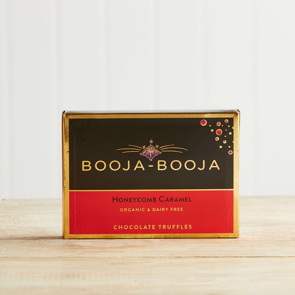 Booja-Booja Honeycomb Caramel Chocolate Truffles, 92g