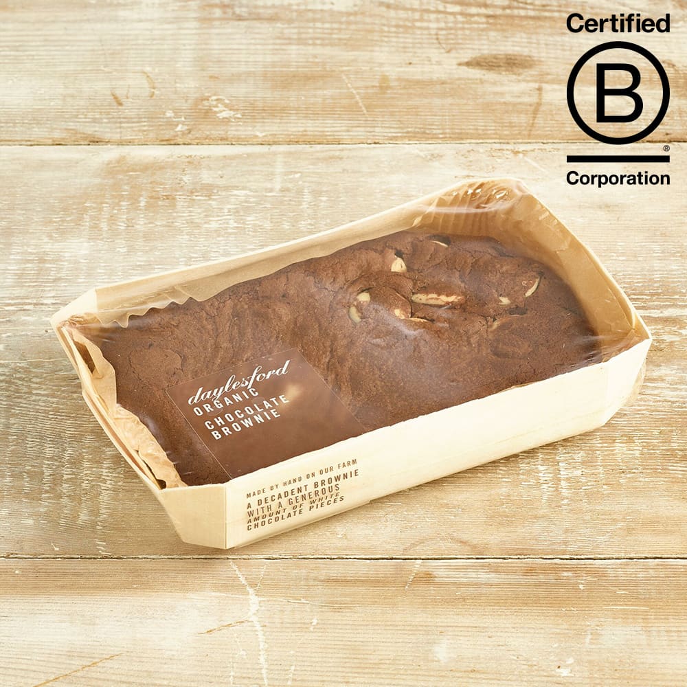 Daylesford Organic White Chocolate Brownie Tray, 570g