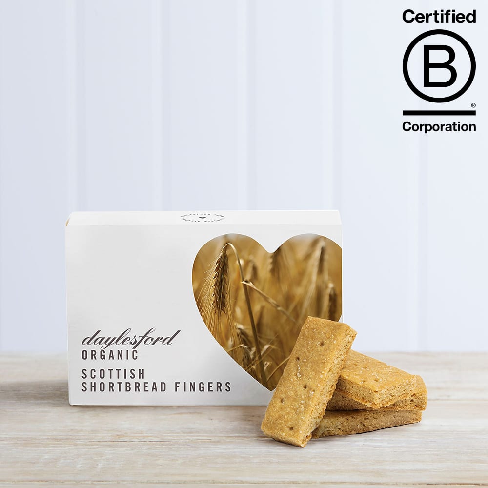 Daylesford Organic Shortbread Fingers, 170g