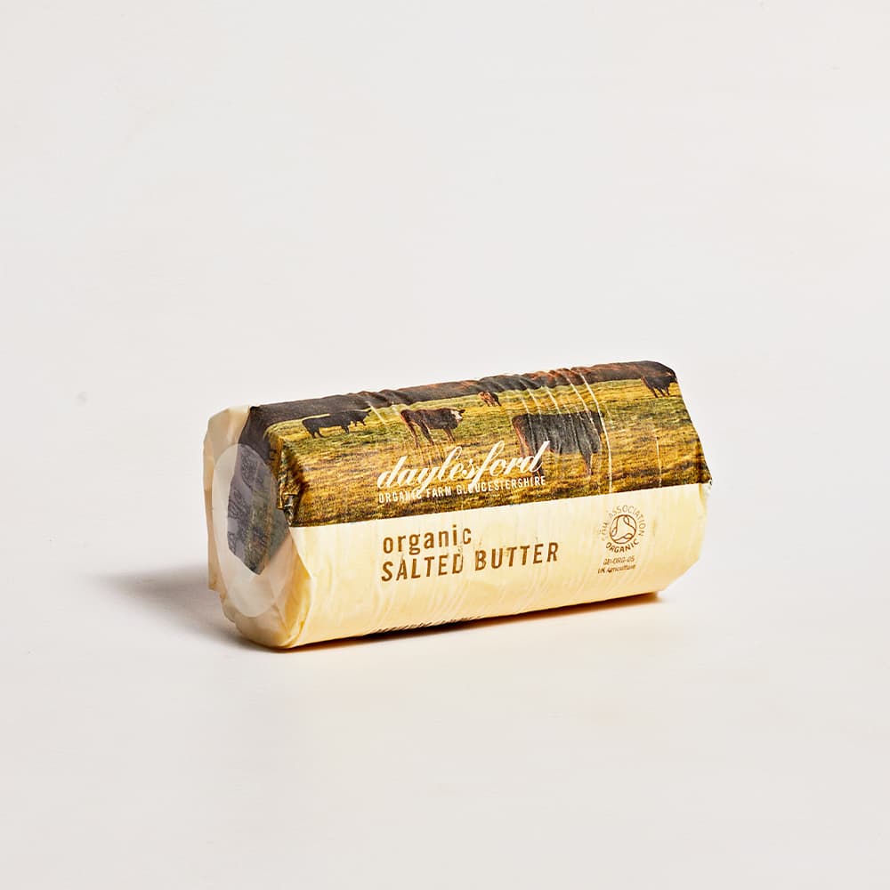 Daylesford Organic Salted Butter Roll, 200g