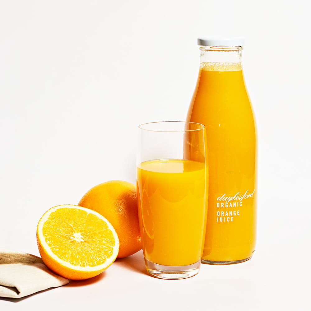 Daylesford Organic Orange Juice in Glass, 750ml