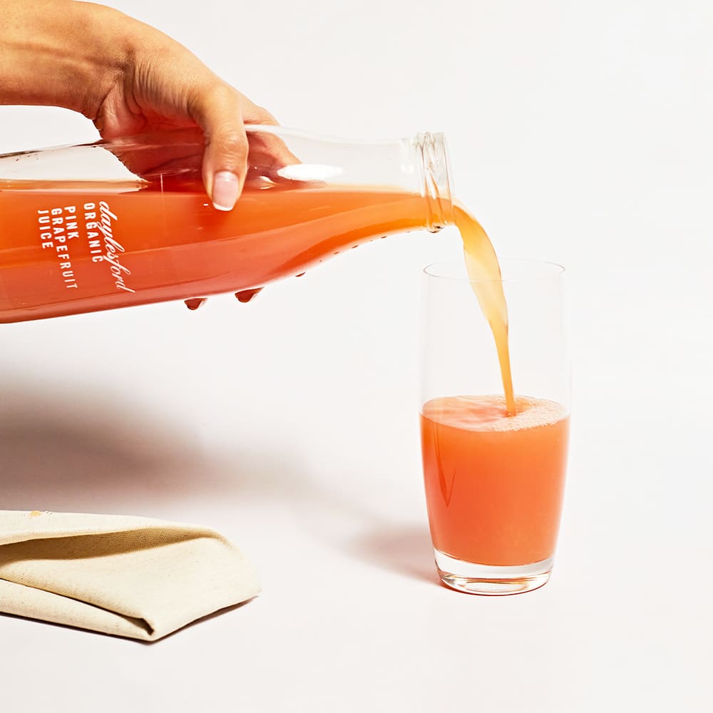 Daylesford Organic Pink Grapefruit Juice in Glass, 750ml