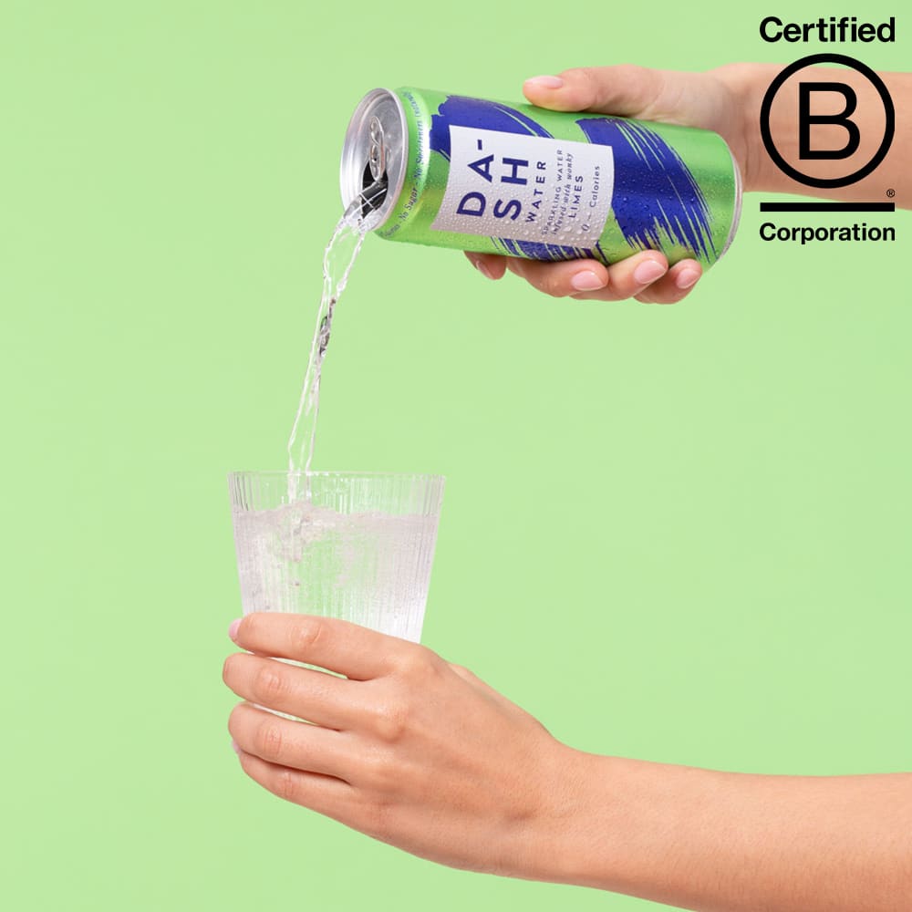 DASH Water Lime, 4 x 330ml