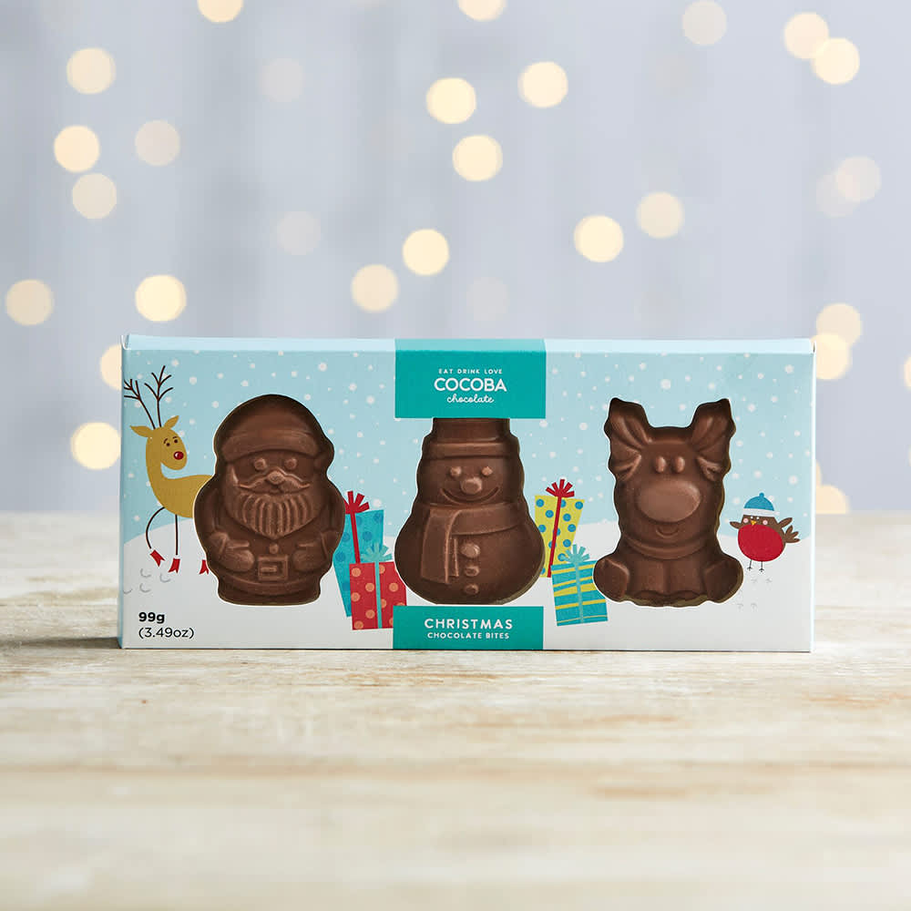 Cocoba Christmas Character Bites, 99g