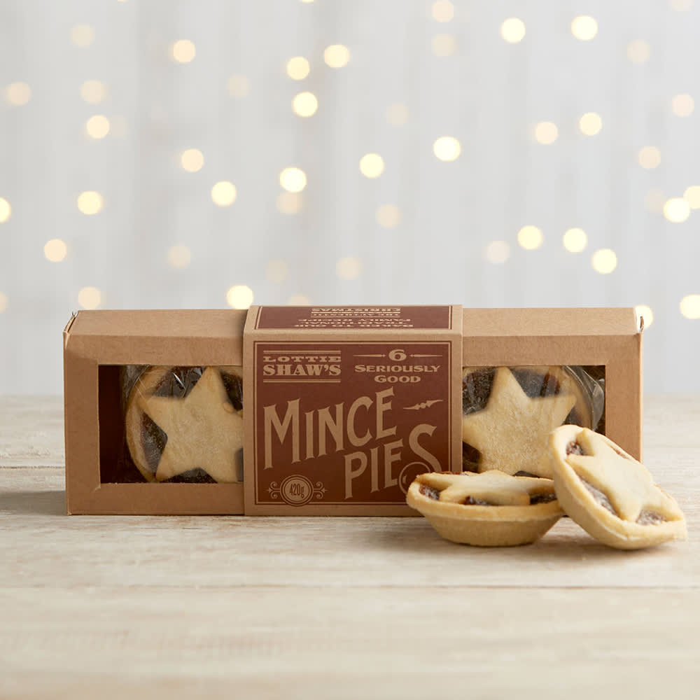 Lottie Shaw's Mince Pies, 6 Pack