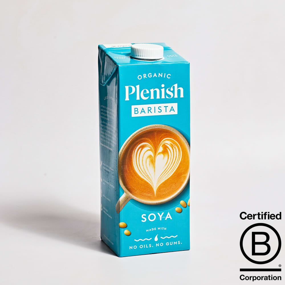Plenish Organic Soya Barista, 1L