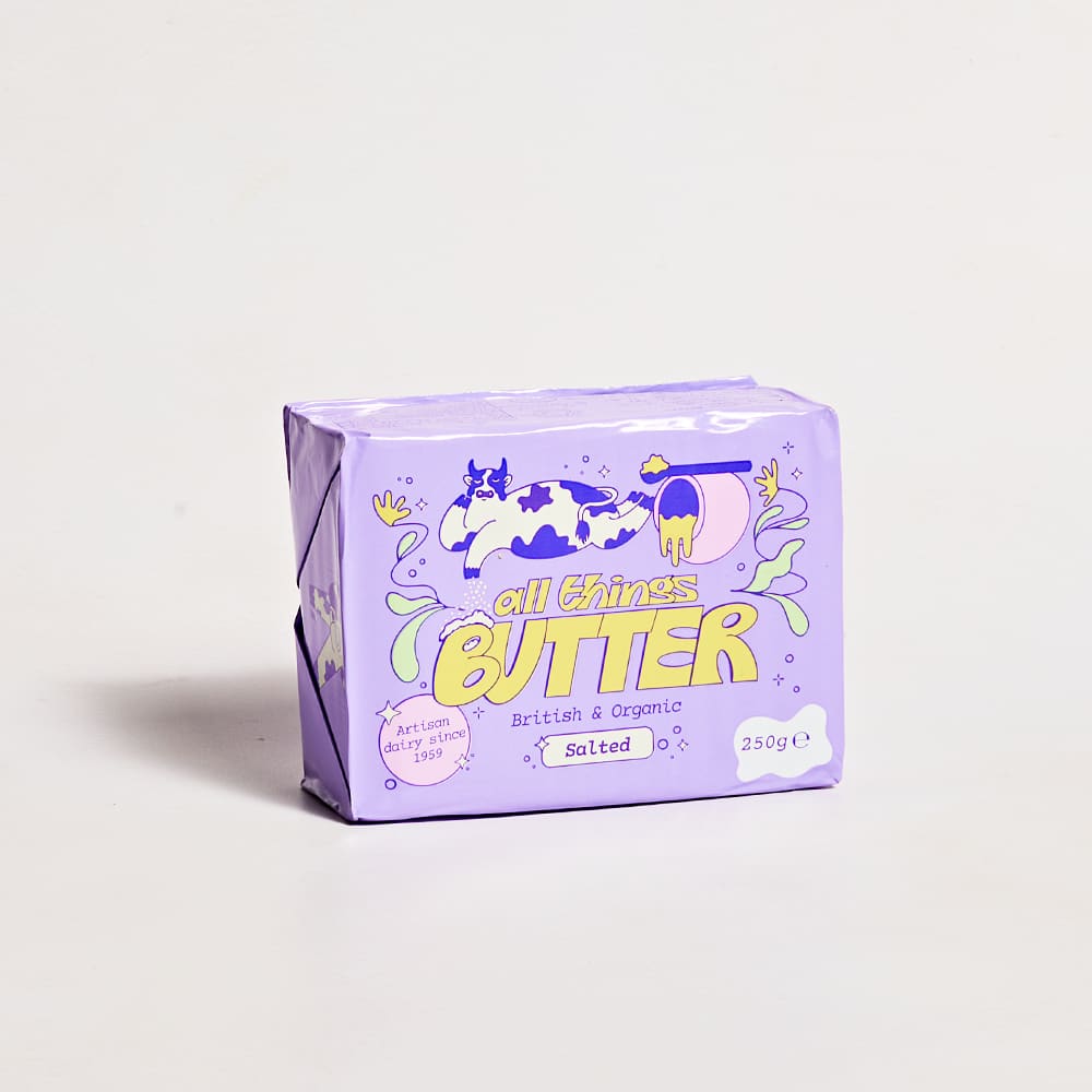 All Things Butter Organic Salted Butter, 250g