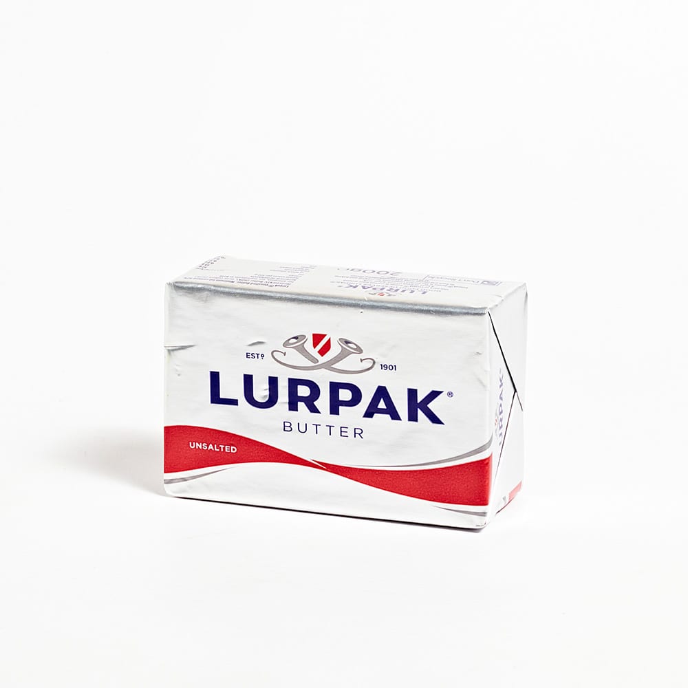Lurpak Unsalted Butter, 200g