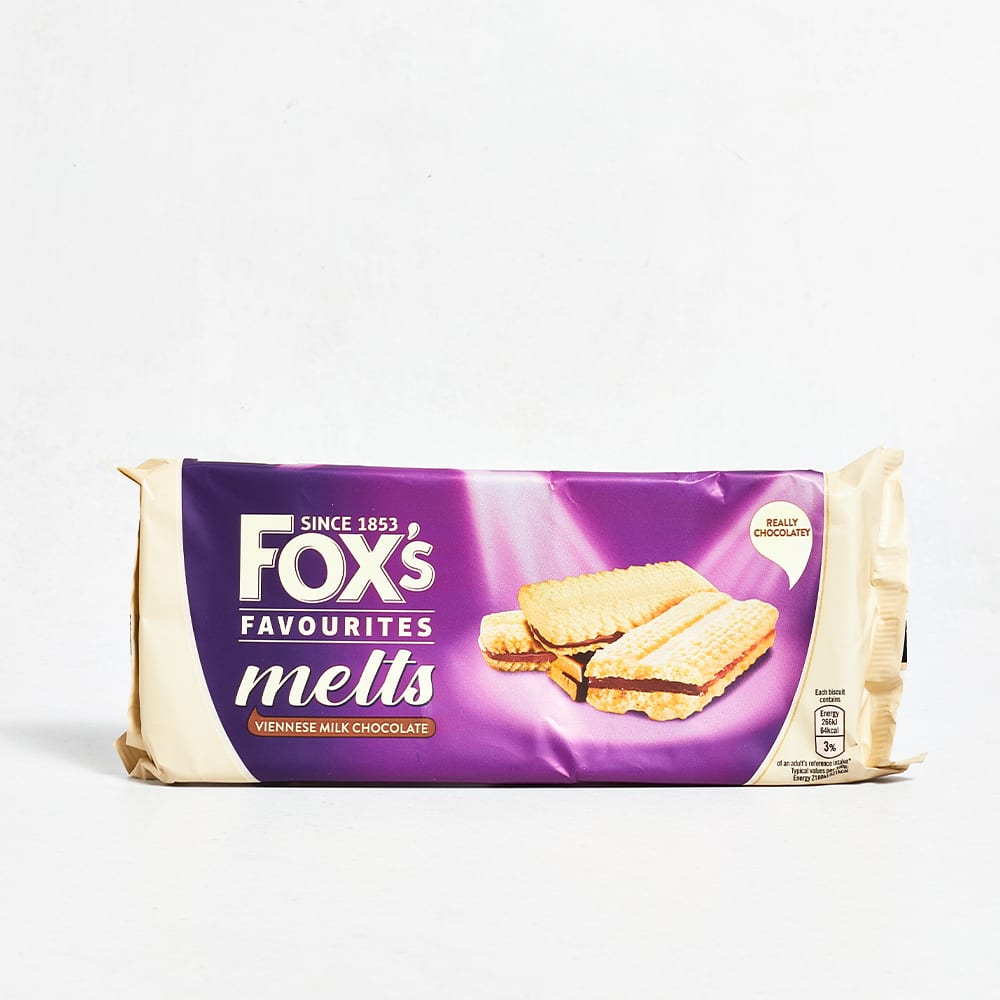 Fox's Favourites Melts, Milk Chocolate, 120g