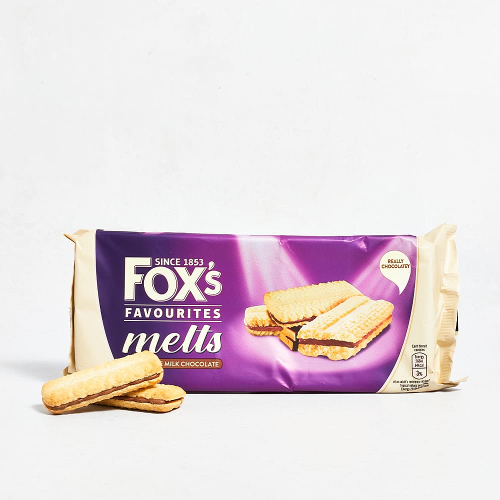 Fox's Favourites Melts, Milk Chocolate, 120g