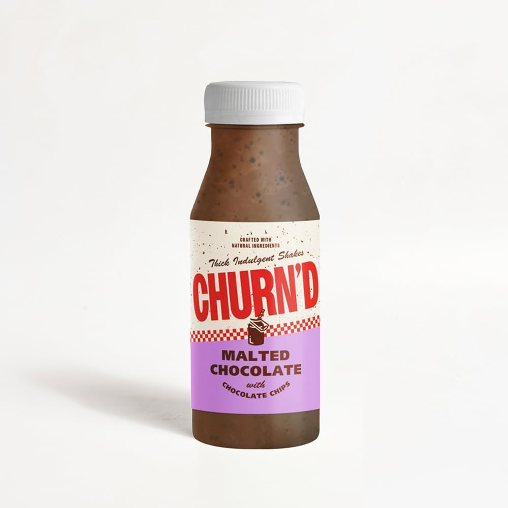 Churn'd Malted Chocolate Drink, 250ml