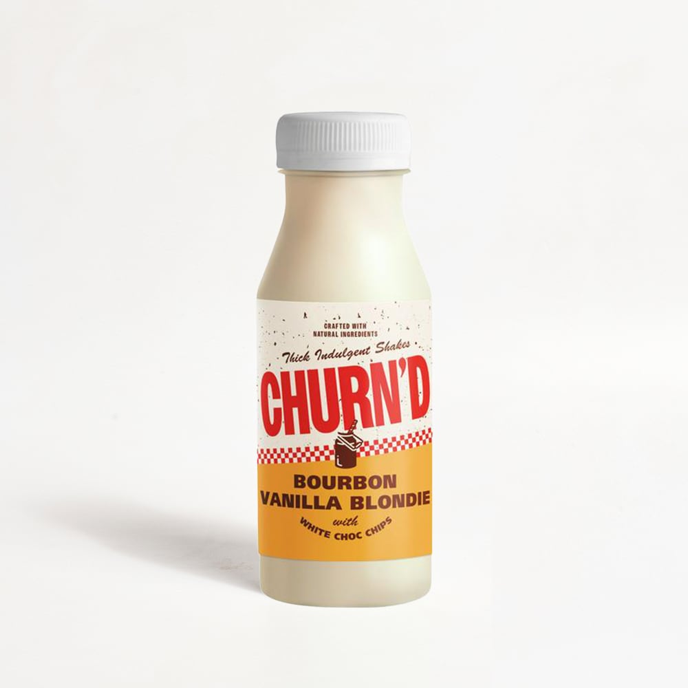 Churn'd Bourbon Vanilla Blondie, 250ml