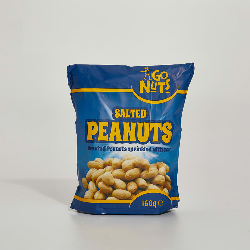 Go Nuts Salted Peanuts, 160g