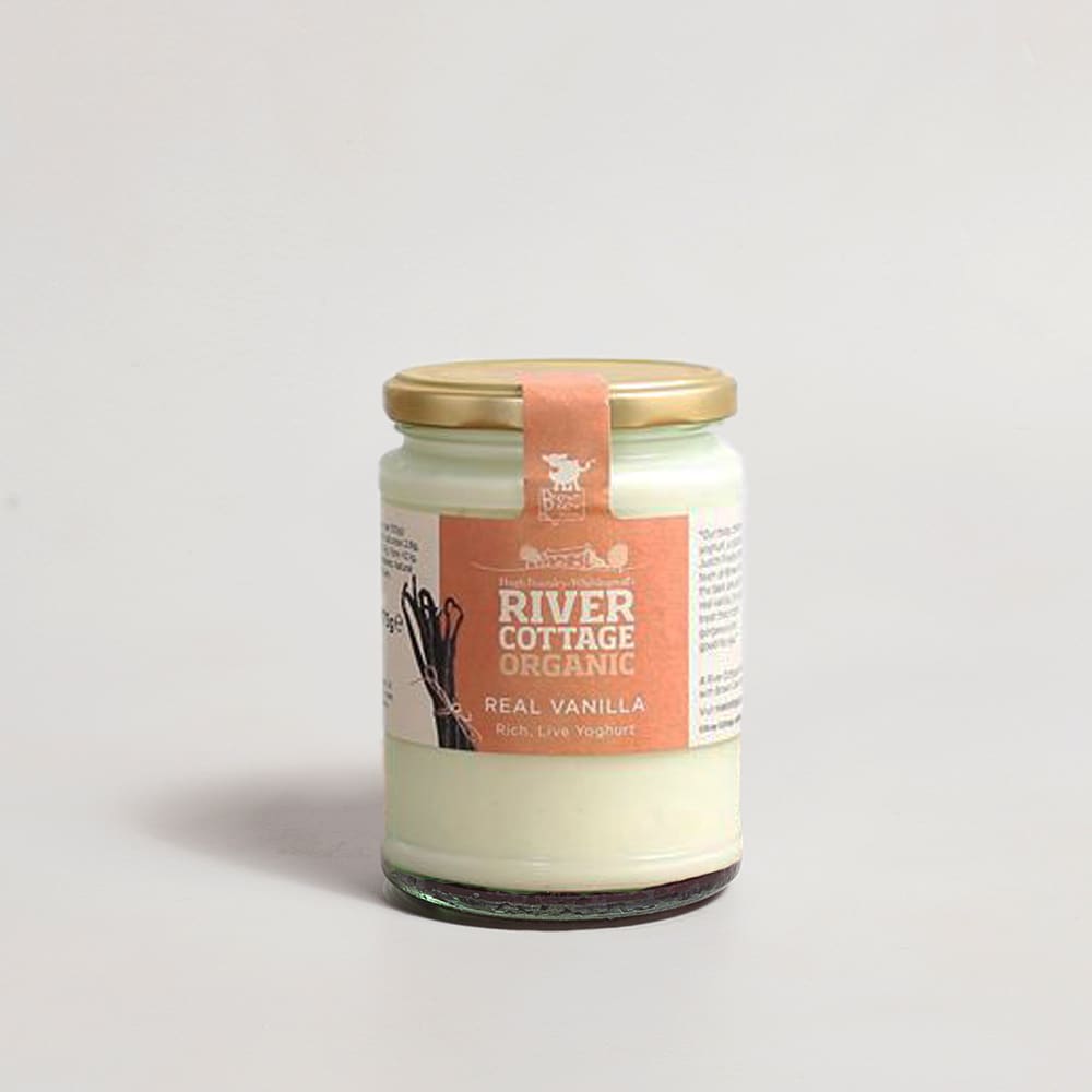 River Cottage Organic Vanilla Yoghurt, 450g