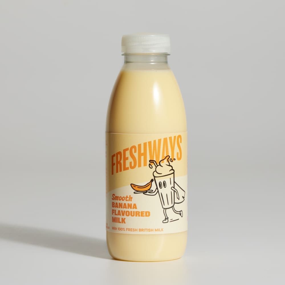 Freshways Smooth Banana Milk, 500ml