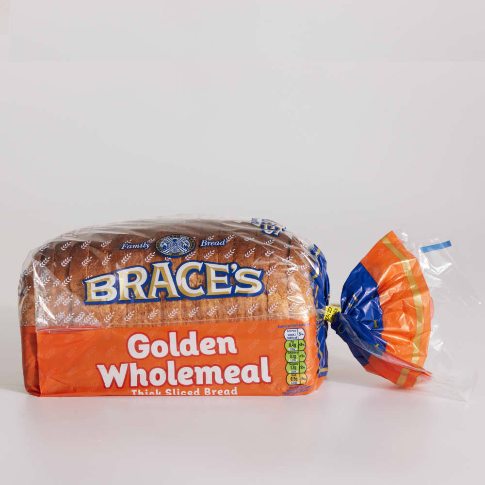 Brace's Golden Thick Wholemeal, 800g