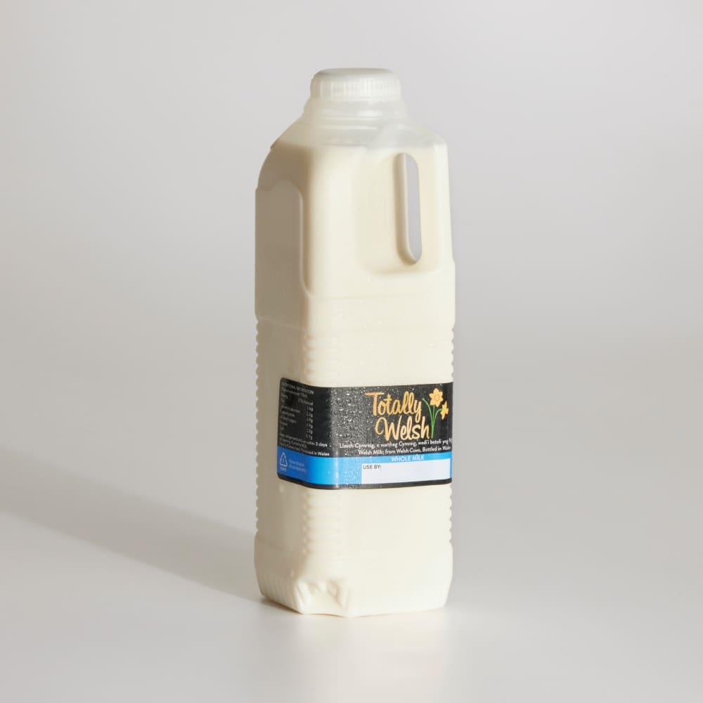 Totally Welsh Full Cream Milk, 1L