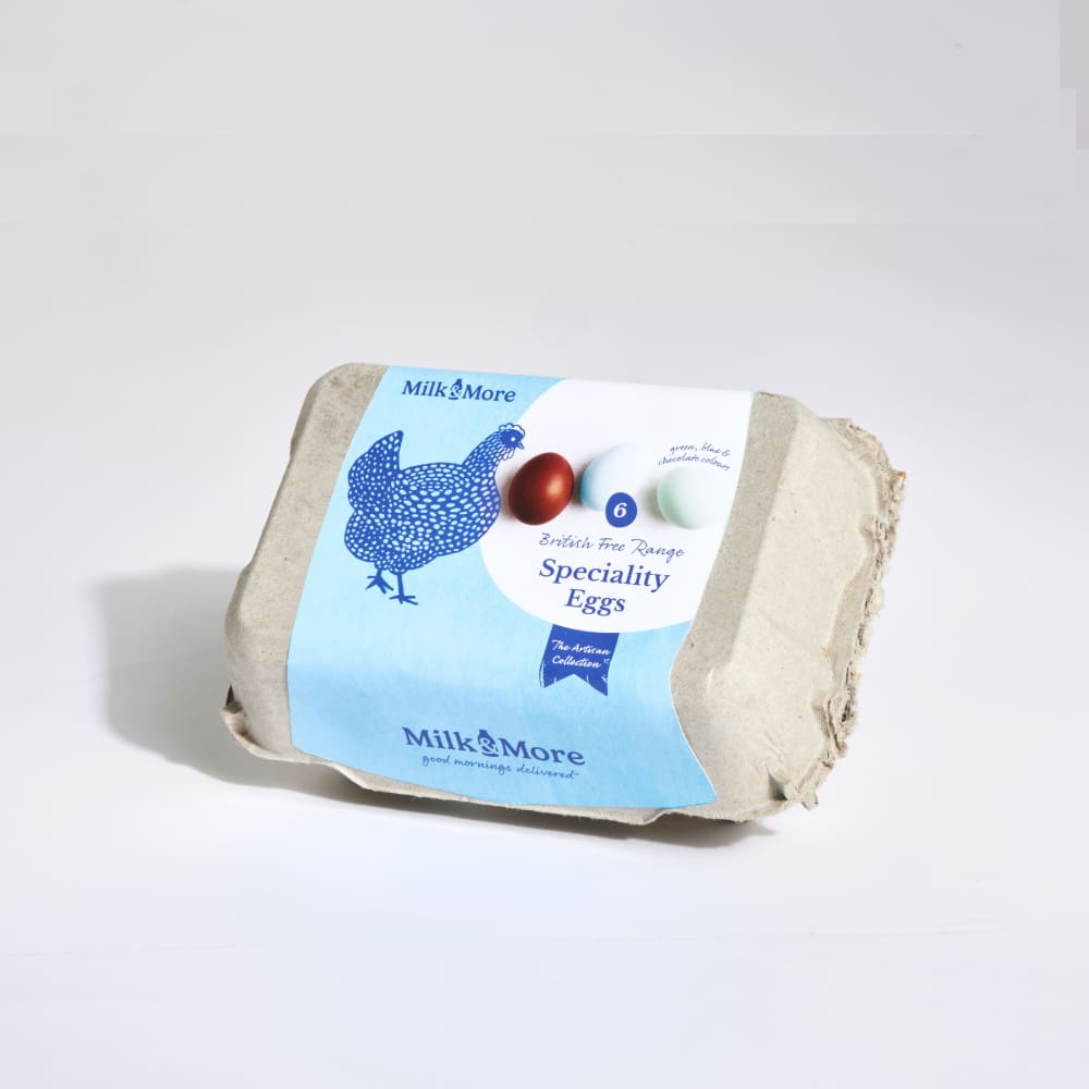 Milk & More British Free Range Speciality Eggs, 6 Pack