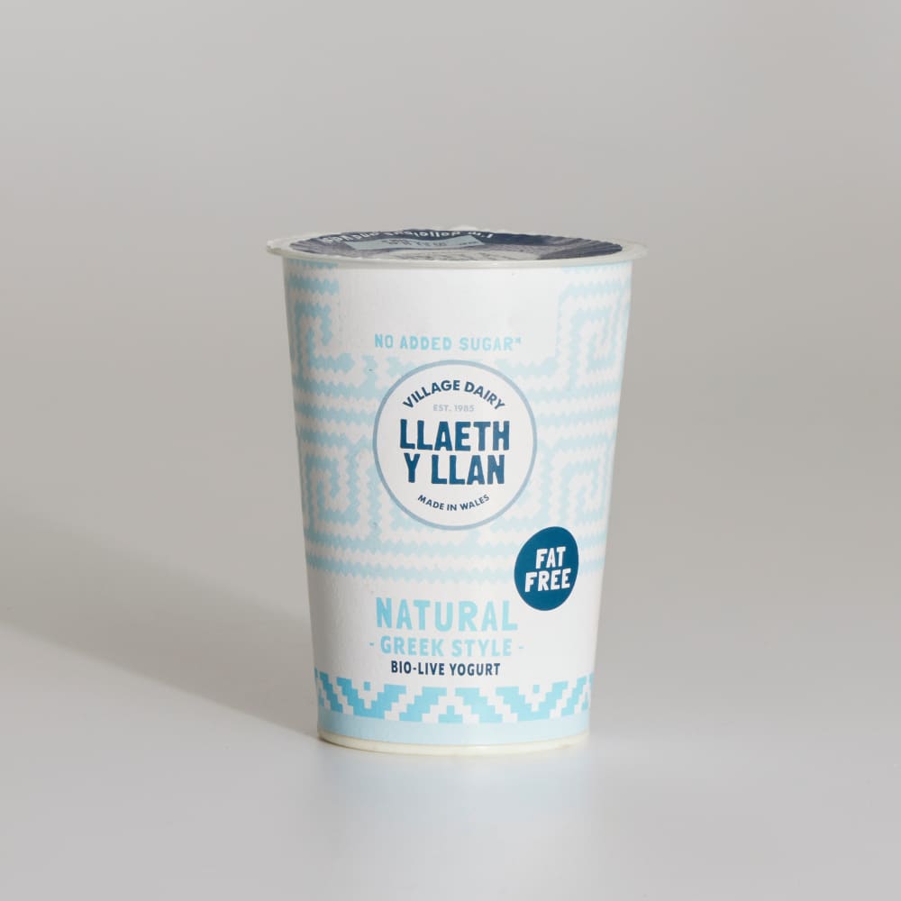 Llaeth y Llan Fat Free Greek Style Yoghurt, 450g