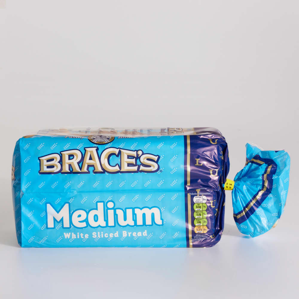 Brace's Medium White, 800g