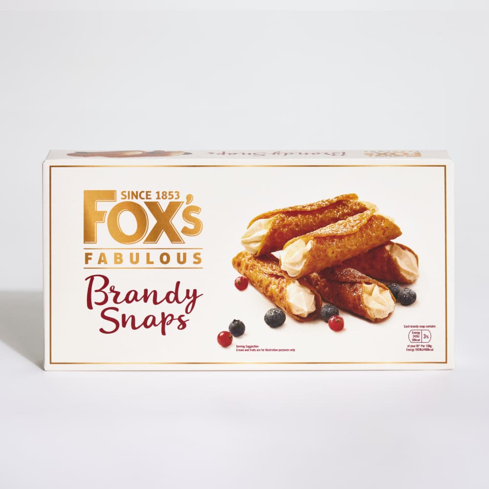 Fox's Fabulous Brandy Snaps, 100g