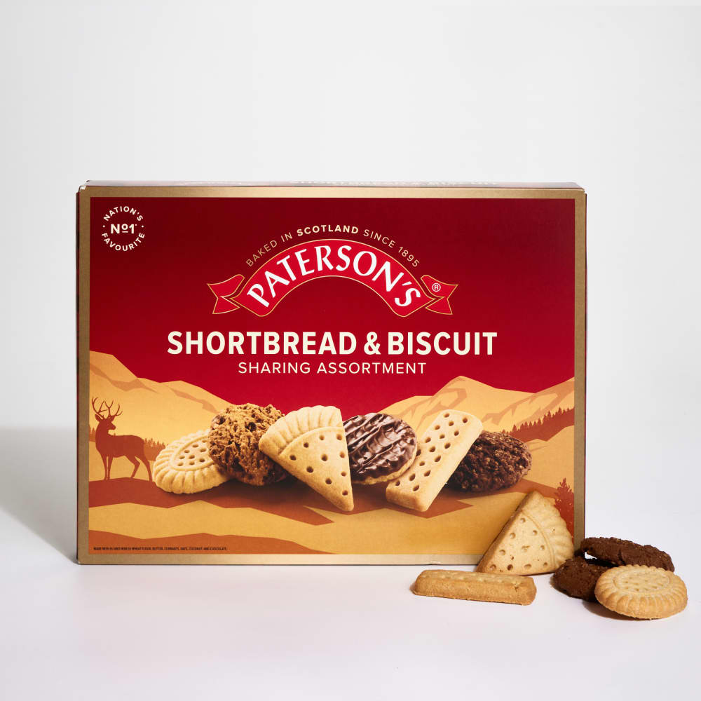 Paterson's Shortbread & Biscuit Sharing Assortment, 400g